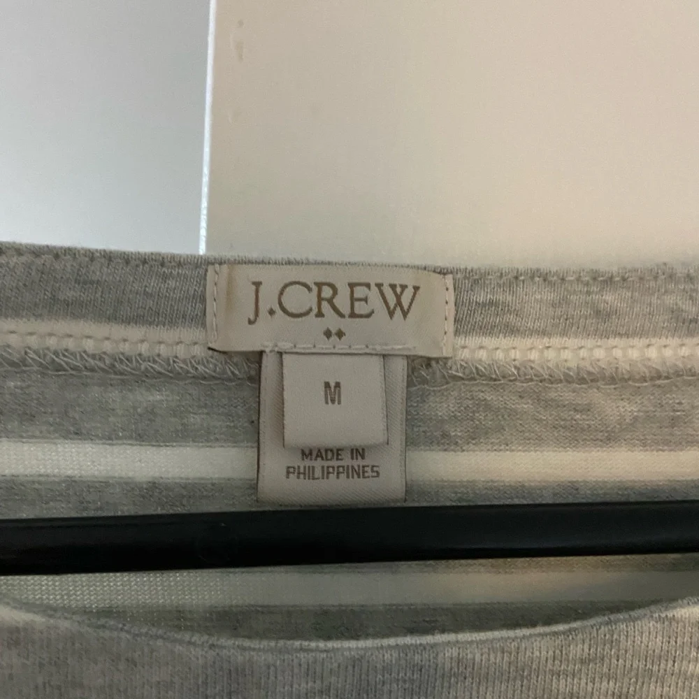 J.CREW stripped long sleeve - Picture 2 of 3